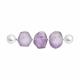 Серебряный браслет SOKOLOV 83050085 с кварцем и жемчугом