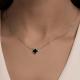 Серебряное колье SOKOLOV 83070056-91 с агатом