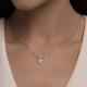 Серебряное колье SOKOLOV 83070057-91 с перламутром
