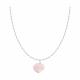Серебряное колье SOKOLOV 83070104 с кварцем