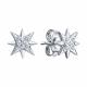 Серебряные серьги SOKOLOV 87020091 с бриллиантом