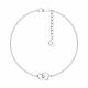 Серебряный браслет SOKOLOV 87050001-91 с бриллиантом