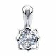 Серебряная подвеска SOKOLOV 89030056 с Swarovski