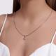 Серебряная подвеска SOKOLOV 89030072-91 с фианитом
