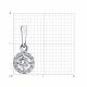 Серебряная подвеска SOKOLOV 89030072-91 с фианитом