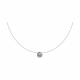 Серебряное колье SOKOLOV 89070002 с Swarovski