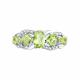 Серебряное кольцо SOKOLOV 92011010-91 с фианитом и хризолитом