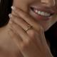Серебряное кольцо SOKOLOV 92011089-91 с фианитом и цитрином