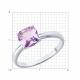 Серебряное кольцо SOKOLOV 92011255-91 с аметистом