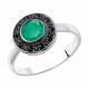Серебряное кольцо SOKOLOV 92011386-91