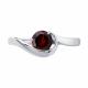 Серебряное кольцо SOKOLOV 92011756 с гранатом