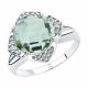 Серебряное кольцо SOKOLOV 92011818 с фианитом и кварцем