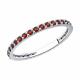Серебряное кольцо SOKOLOV 92012096-91 с гранатом