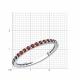 Серебряное кольцо SOKOLOV 92012096-91 с гранатом