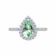 Серебряное кольцо SOKOLOV 92014337-91 с фианитом и ситаллом