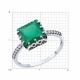 Серебряное кольцо SOKOLOV 92014414-91 с агатом