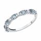Серебряное кольцо SOKOLOV 92014511-91 с топазом и фианитом