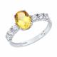 Серебряное кольцо SOKOLOV 92014610