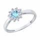 Серебряное кольцо SOKOLOV 92014632