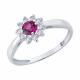 Серебряное кольцо SOKOLOV 92014636