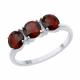 Серебряное кольцо SOKOLOV 92014639
