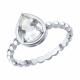 Серебряное кольцо SOKOLOV 92014696 с горным хрусталём