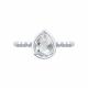 Серебряное кольцо SOKOLOV 92014696 с горным хрусталём
