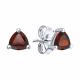 Серебряные серьги SOKOLOV 92020042-91 с гранатом