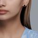 Серьги из золочёного серебра SOKOLOV 92022871 с жемчугом