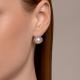 Серебряные серьги SOKOLOV 92022957-91 с фианитом и жемчугом