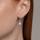 Серебряные серьги SOKOLOV 92022973-91 с фианитом и жемчугом