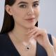 Серебряная подвеска SOKOLOV 92030835 с фианитом, кварцем и турмалином