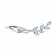 Серебряная брошь SOKOLOV 92040044-91 с топазом