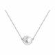 Серебряное колье SOKOLOV 92070067 с жемчугом