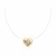Колье на леске Diamant с фианитом 93-170-02189-1