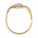 Серебряное кольцо SOKOLOV 93010617-91 с фианитом