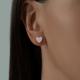 Серьги из золочёного серебра SOKOLOV 93022400-91