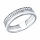 Серебряное кольцо Diamant 94-110-00060-1 с фианитом