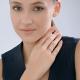 Серебряное кольцо Diamant 94-110-00060-1 с фианитом