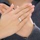 Серебряное кольцо Diamant 94-110-00067-1 с фианитом