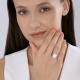 Серебряное кольцо Diamant 94-110-00082-1 с фианитом