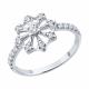 Серебряное кольцо Diamant 94-110-00084-1 с фианитом