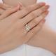 Серебряное кольцо Diamant 94-110-00084-1 с фианитом