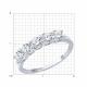 Серебряное кольцо Diamant 94-110-00086-1 с фианитом