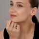 Серебряное кольцо Diamant 94-110-00122-1 с фианитом