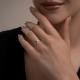 Серебряное кольцо Diamant 94-110-00137-1 с фианитом