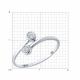 Серебряное кольцо Diamant 94-110-00137-1 с фианитом