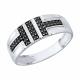 Серебряное кольцо Diamant 94-110-00139-1 с фианитом