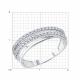 Серебряное кольцо Diamant 94-110-00142-1 с фианитом