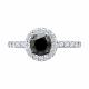Серебряное кольцо Diamant 94-110-00194-1 с фианитом